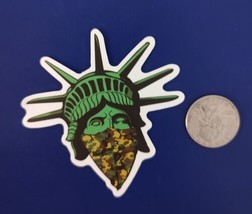 Statue of Liberty In Camo Sticker Decal - £3.19 GBP