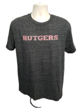 Rutgers University Scarlet Knights Classic Adult Medium Gray TShirt - £11.87 GBP