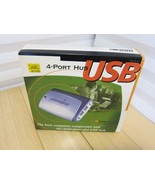 Vintage NOS Harmony Multimedia 4-PORT Powered USB 1.0 HUB - $356.50 MXN