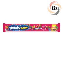 12x Packs Nerds Rainbow Flavor Chewy &amp; Crunchy Gummy Rope Candy | .92oz - £16.42 GBP