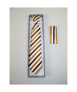 Men&#39;s Vito Rofolo From Italy Tie Hankie Set Gift Boxed 100% Silk VR-18 - $55.00 CAD