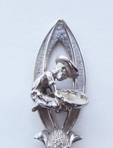 Collector Souvenir Spoon Canada BC Cranbrook Gold Panner Miner Figural - £5.58 GBP