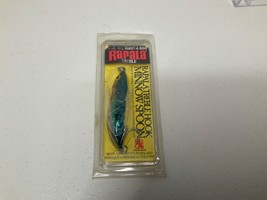 New Older Rapala Treble Hook Minnow Spoon  Green Minnow 2.5” Unopened Package - £7.79 GBP
