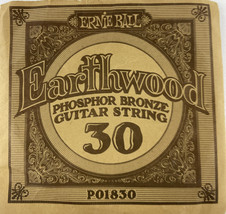 Ernie Ball Earthwood Phosphor Bronze Guitar String 1830 Sim202301 - £7.28 GBP