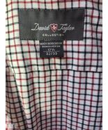 David Taylor Collection 17.5&quot; 32/33 Long Sleeve Button Down Plaid Festiv... - €15,50 EUR