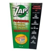 ZAP! Professional Maintainer Porcelain Fiberglass Tile Grout 16 fl oz New - $37.99