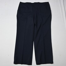 NEW Vtg Stafford 42x30 Navy BLue Comfort Fit Wool Blend Mens Suit Dress Pants - $36.39