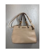 MICHAEL KORS Bag Womens Leather Crossbody Sling Tote Cynthia Beige - €42,77 EUR