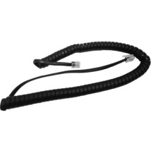 The VoIP Lounge Replacement 9 Foot Short Black Receiver Curly Handset Co... - £11.79 GBP