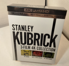 Stanley Kubrick 3-Film Collection [4K Ultra HD + Blu-ray] NEW-Box S&amp;H - £40.02 GBP