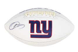 Odell Beckham Jr. Signed Giants Logo Football (JSA) - $277.20