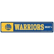 Golden State Warriors 3.75&quot; by 19&quot;  Plastic Street Sign - NBA - $14.54