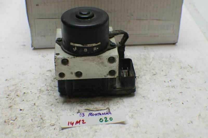 2002 Mercury Mountaineer ABS AntiLock Brake Pump Control 1L2T2C219BA