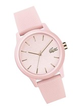Quartz Watch with Rubber Strap, Pink, 17 - $347.32
