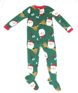 Carters Fleece Footed Pajama Blanket Sleeper Sz. 6 7 8 10 12 14 Christma... - $496.32 MXN