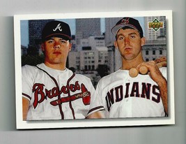 Thome / Klesko 1992 Upper Deck Baseball Card #1 Nrmt Rockie Checklist - $3.06
