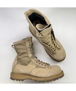 Rocky Gore-Tex 790G Men&#39;s 10.5W Tan Suede Military Army Combat Boots Vib... - $79.19