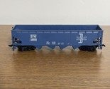 TYCO HO Gauge 4-BAY Hopper BM #12608 BOSTON &amp; MAINE Blue - $7.83