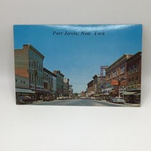 Port Jervis New York Orange County Vintage Postcard - £6.19 GBP