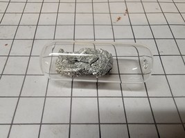 10g 99.99% Cadmium Metal Vapor Grown Crystalline Ampoule Element Sample - $35.00
