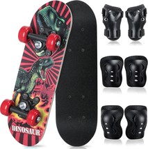 Honoson 7 Pcs Skateboard For Toddlers Beginners Knee Elbow Pads Wrist Gu... - $39.99