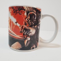 Galerie Star Wars Mug Cup Darth Vader Luke Skywalker Lightsaber Fight 2011 - $7.43