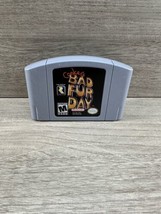 Conker&#39;s Bad Fur Day (Nintendo 64, 2001). Tested &amp; Working! - $128.69