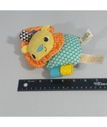 Bright Starts Taggies Lion 6 inch Plush Stroller Carseat Baby Toy Rattle... - $9.67