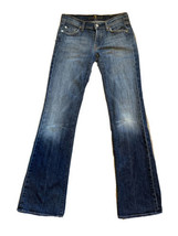 7 For All Mankind Bootcut Jeans Women’s Size 27 Blue Denim - £18.97 GBP