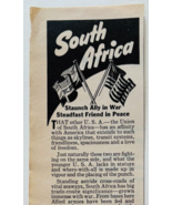 1944 South African Railways Advertisement WW2 Ally Train Transportation ... - €21,62 EUR 1944 South African Railways Advertisement WW2 Ally Train Transportation ... - €21,62 EUR