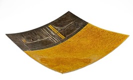 Studio Del Campo Bronze and Enamel Centerpiece Plate Signed Good - €1.810,66 EUR