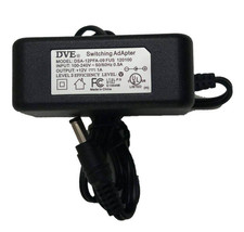 DVE DSA-12PFA-09 FUS 12V 1A Switching Power Adapter Supply AC Wall Plug - £7.74 GBP