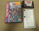 Double Dribble The Playoff Edition Sega Genesis Complete in Box - $22.89
