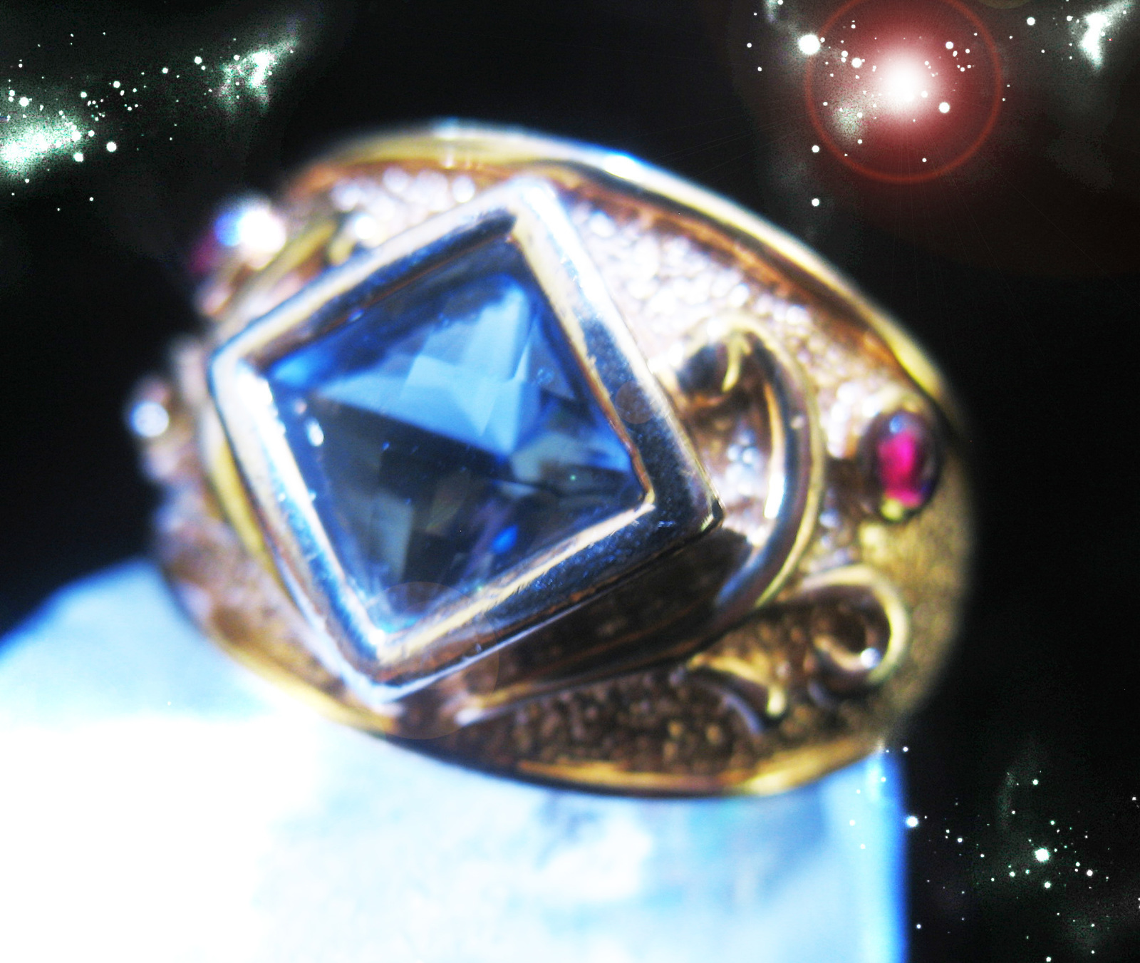 Primary image for HAUNTED RING 100 YEARS OF ROYAL EXTREME MAGICK HIGHEST LIGHT COLLECTION MAGICK