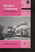 Modern Tramway Magazine - Vol 31 - No.367 - July 1968 - £3.05 GBP