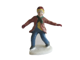 Winter Holiday WALK IN THE PARK Animated Scenery Replacement Part Boy Paintchip - £7.56 GBP