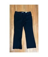 NWT Chico&#39;s platinum jeans 3 short sz 16PBlack Lattice embellishment poc... - $614.53 MXN