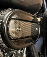 CARBON VENTILATOR AIR FILTER INSERT FOR HARLEY M8 ENGINE - $127.71
