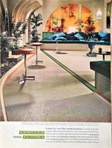 1964 Print Ad - kentile vinyl floors retro decor 60&#39;s - $186.39 MXN