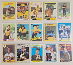 Pittsburgh Pirates Lot of 15 MLB Baseball 1950&#39;s,70&#39;s,80&#39;s,90&#39;s Bobby Bonilla - £11.99 GBP