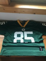 Barely Used #2 NFL Green Bay Packers JENNINGS 85 Football Jersey Mesh Shirt Size - £9.89 GBP