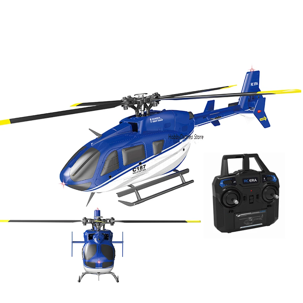 RC EAR C187 RC Helicopter 2.4G 4CH 6-Axis Gyro Altitude Hold Flybarless ... - £106.96 GBP