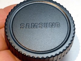 Samsung  NX Rear lens cap for 16mm 16-50mm 18-200mm 20mm -  genuine OEM - mint - $19.14