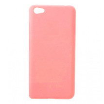 Silicone Case Cover for Redmi Note 5A Smartphone - Pink Color - £7.69 GBP