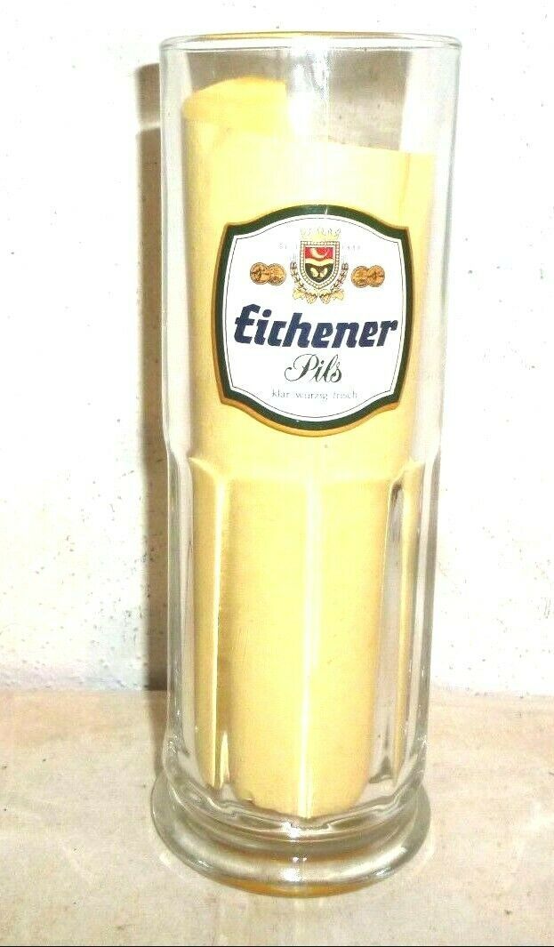 Eichener Pils +2014 Kreuztal German Beer Glass Seidel - $9.50
