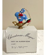 Vintage  Disney Grolier Aladdin Genie Ornament Christmas Magic 26231 126 - $9.89