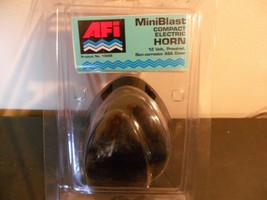 AFI Compact Electric Black MiniBlast Boat Horn 10098 - £21.03 GBP