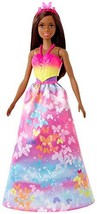 Barbie Dreamtopia Dress Up Doll Gift Set, approx. 12-inch, Brunette with... - £23.59 GBP