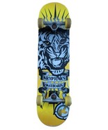 Kryptonics Skateboard Yellow Tiger Graphics 31&quot;  - $28.50