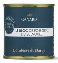 Comtesse du Barry - Duck Foie Gras Block (IGP) - 100gr tin - $63.84 CAD